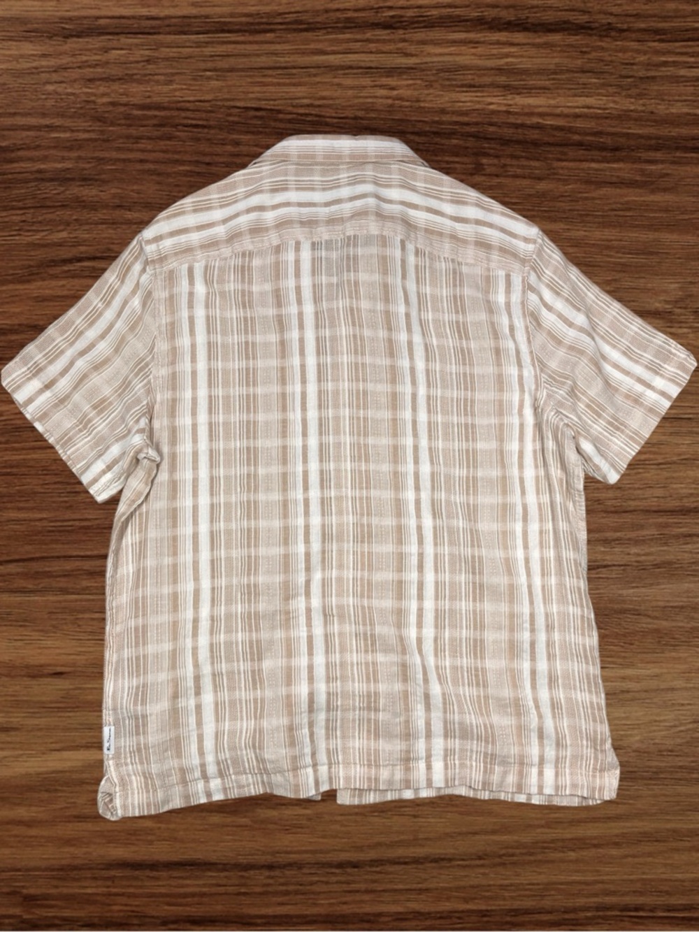Ben Sherman Men’s S/S Casual Button Down Shirt. Size Medium - Picture 3 of 10